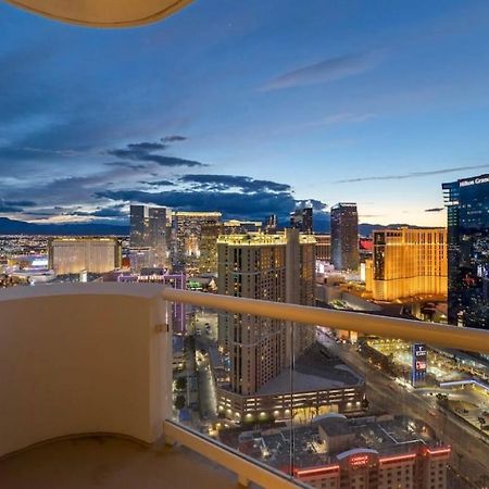 Balcony Full Strip View Suite Mgm Signature Free Valet Las Vegas Eksteriør bilde