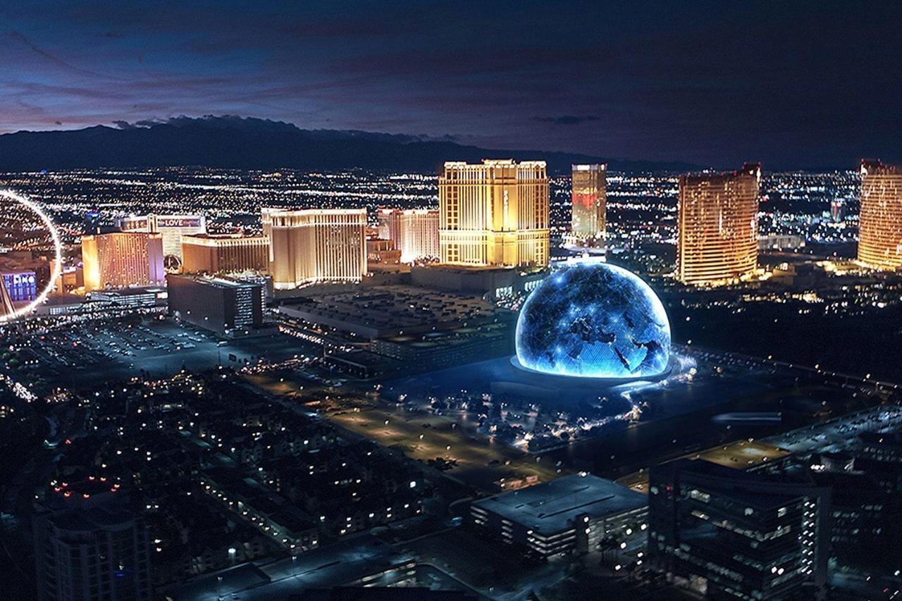 Balcony Full Strip View Suite Mgm Signature Free Valet Las Vegas Eksteriør bilde
