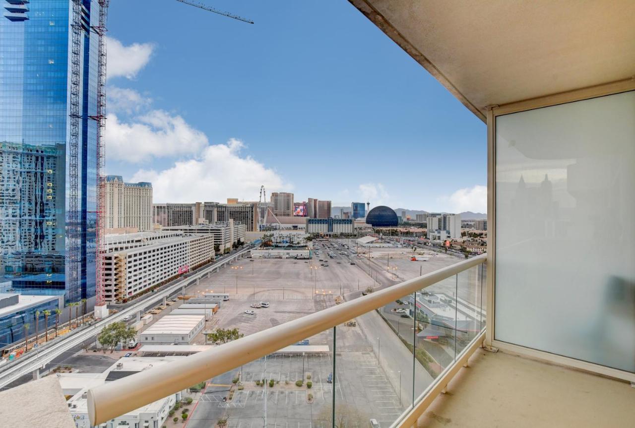 Balcony Full Strip View Suite Mgm Signature Free Valet Las Vegas Eksteriør bilde