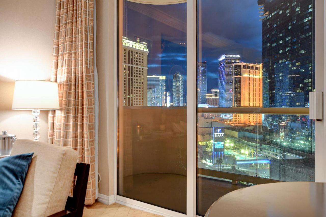 Balcony Full Strip View Suite Mgm Signature Free Valet Las Vegas Eksteriør bilde