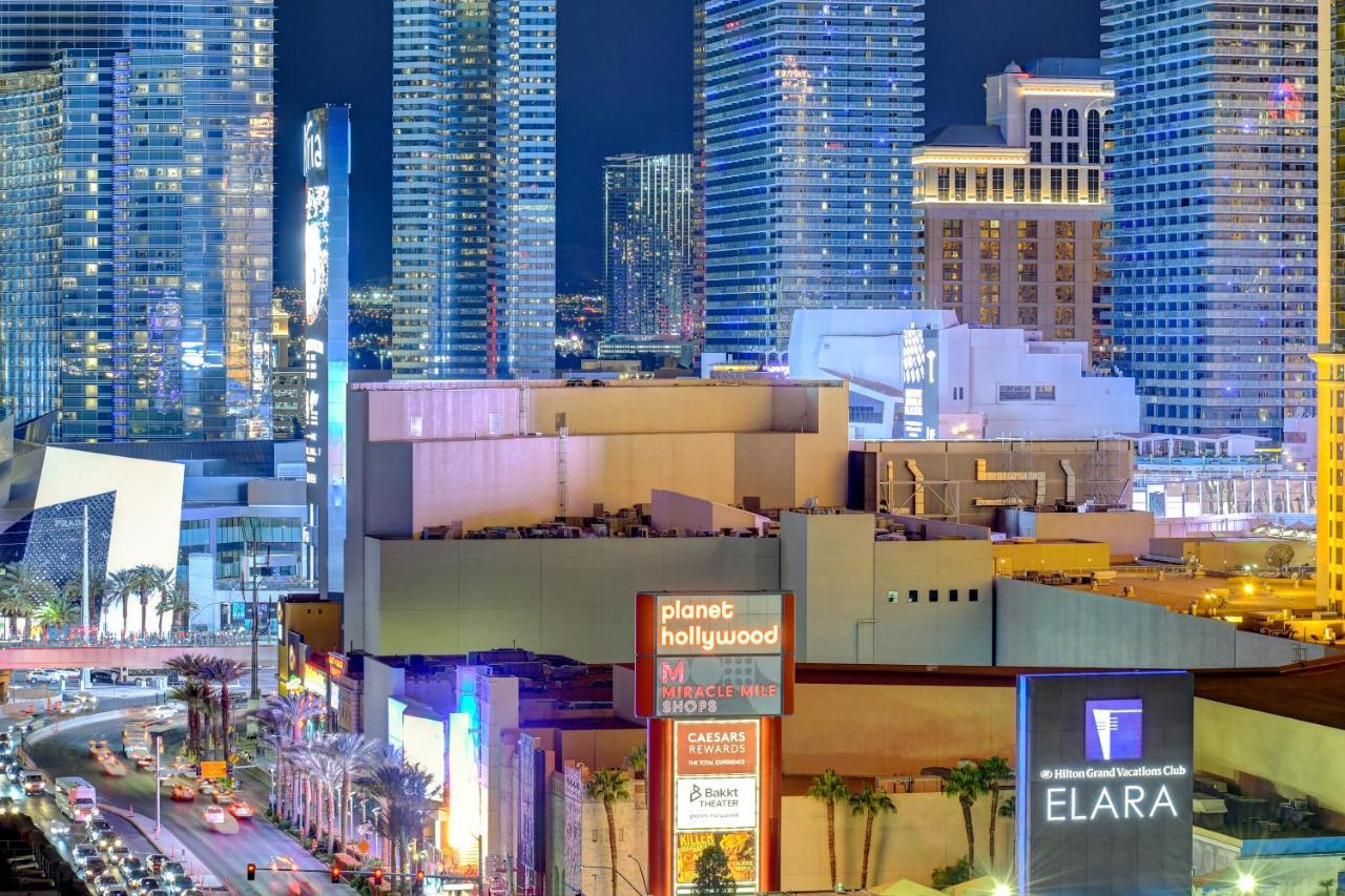 Balcony Full Strip View Suite Mgm Signature Free Valet Las Vegas Eksteriør bilde