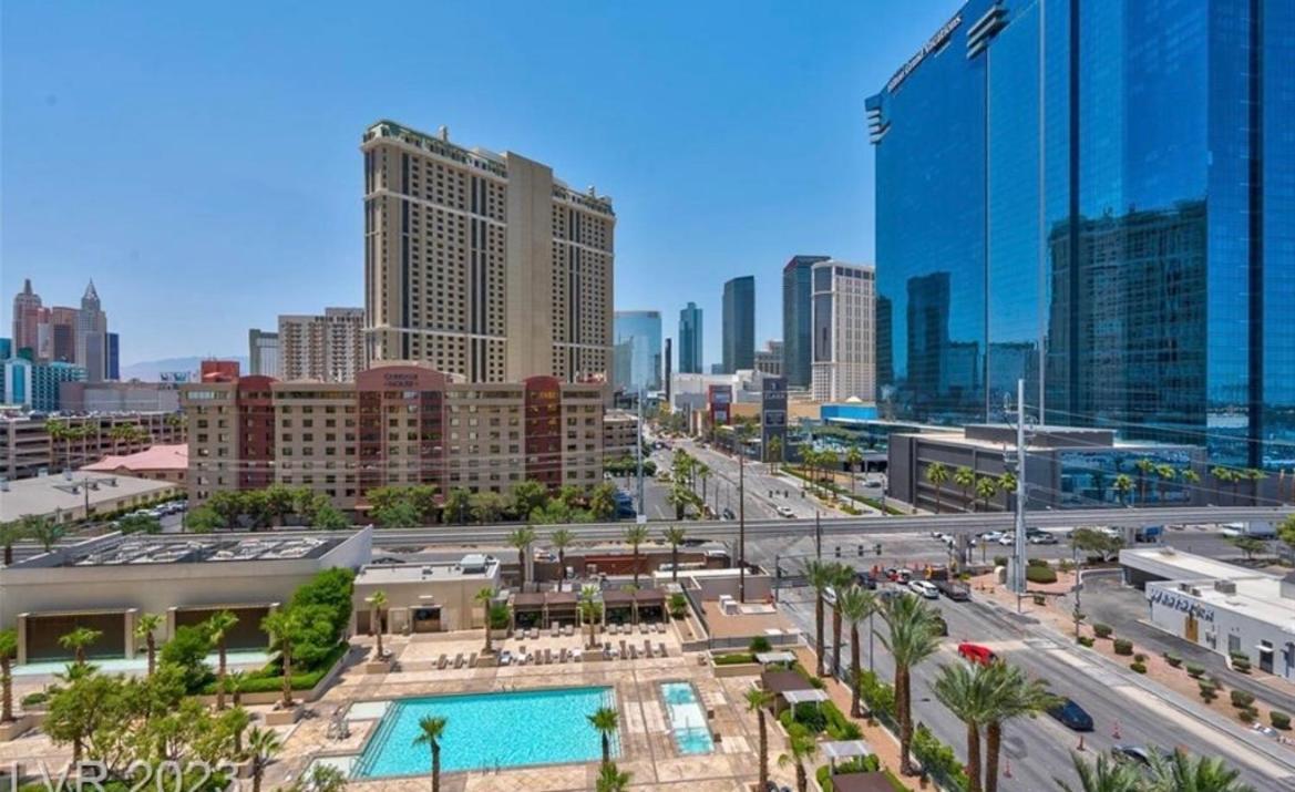 Balcony Full Strip View Suite Mgm Signature Free Valet Las Vegas Eksteriør bilde