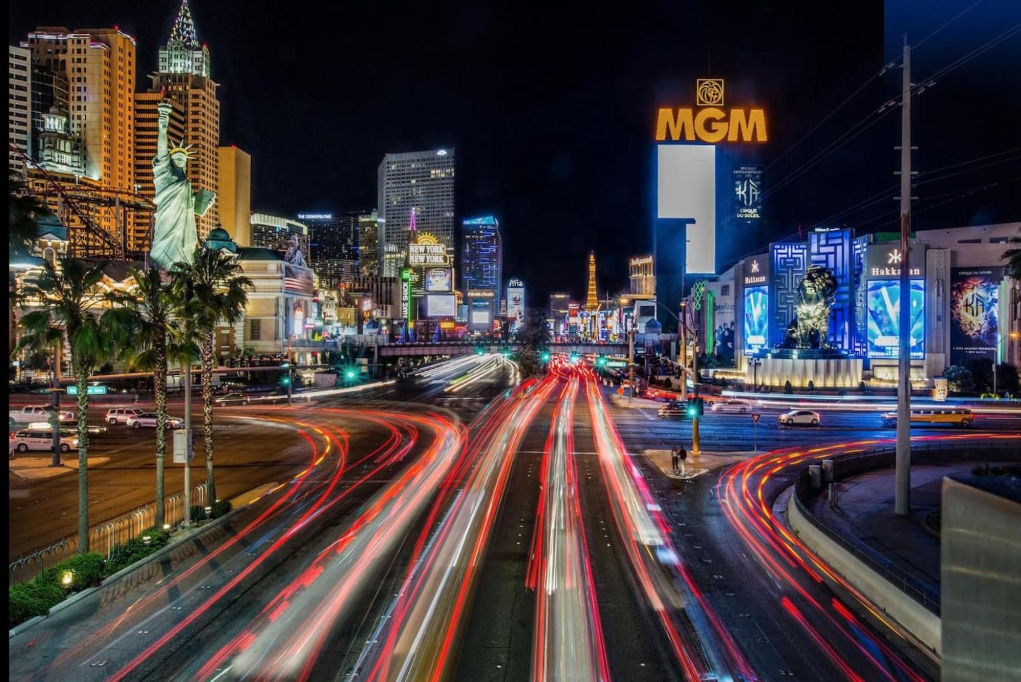 Balcony Full Strip View Suite Mgm Signature Free Valet Las Vegas Eksteriør bilde